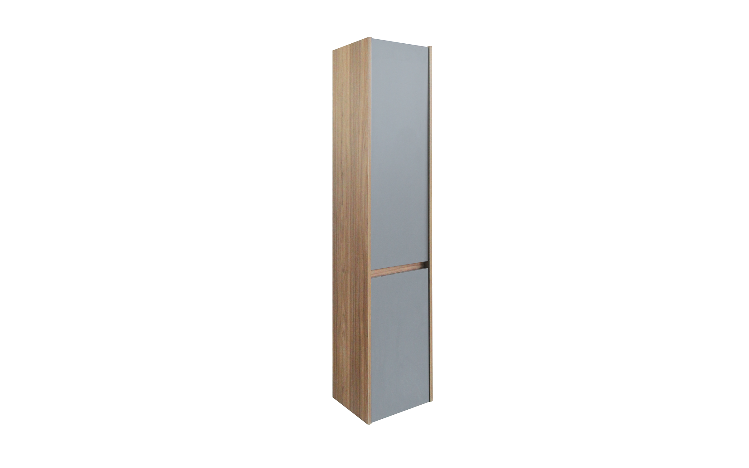 PVC bathroom column ICP3530/160MG, grey  1